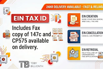 get your USA ein now for tax purposes