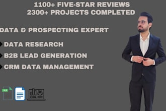 do targeted prospect research and data management