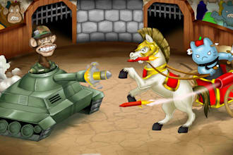 create full color illustration