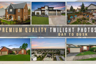 edit twilight conversion or day to dusk images