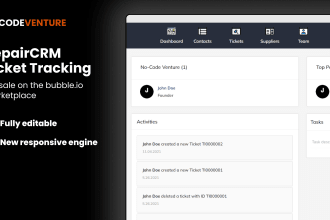 create a landing page for you on bubble