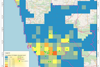 do spatial analysis and spatial data visualization