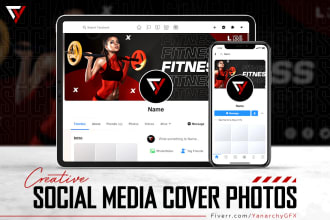 design professional cover photos for social media