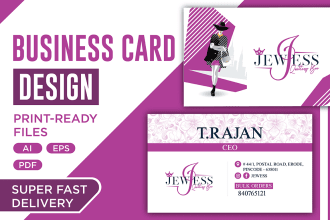 design business card and stationery