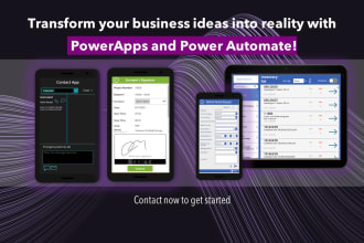 develop powerapps, power automate for your business ideas