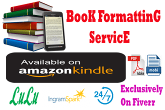 format ebook and print book for amazon