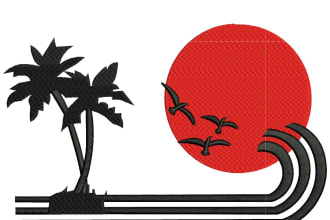 do embroidery  digitize design for you
