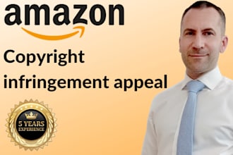 appeal amazon copyright infringement suspension