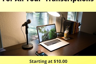 accurately transcribe your webinars and podcasts