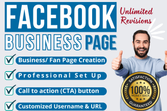 optimize, create facebook business page setup or fan page