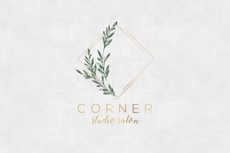 create an elegant logo with original graphics