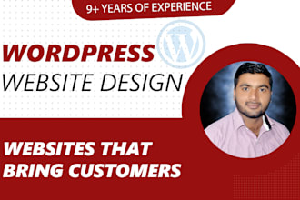 be custom wordpress website design maker or redesign and revamp wordpress