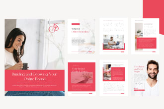 design your lead magnet, workbook, ebook and pdfs