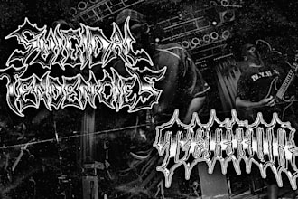 draw hardcore, beatdown, graffiti logo