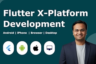 make or update mobile app using flutter