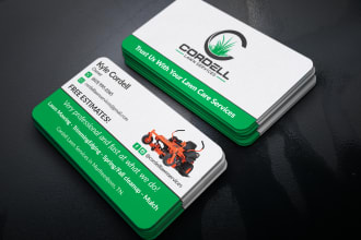 design unique business cards, loyalty cards in 24 hours