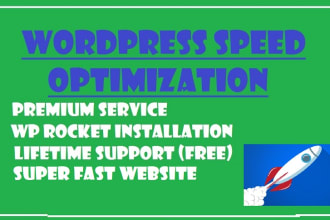 do wordpress speed optimization