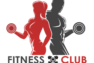 design fitness and health eye catching gym logo