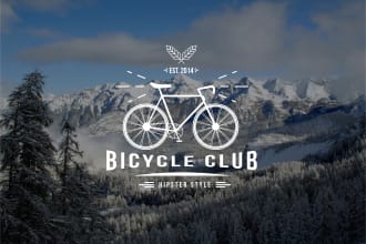 design a vintage hipster logo