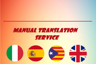 translate from to italian spanish catalan english