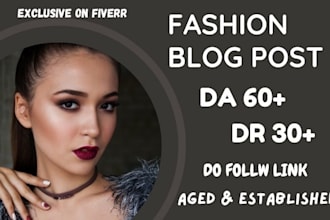 write HQ guest post on a da60 fashion and shopping blog