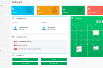 provide advanced school management system with the mobile app