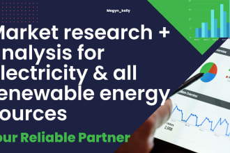 conduct in depth solar pv and renewable energy market research for sales growth