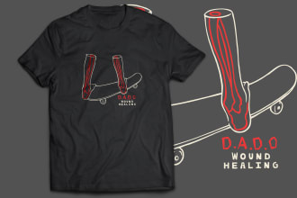 make awesome vintage design for surf and skate brand