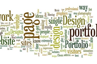 make to you a cool text cloud picture