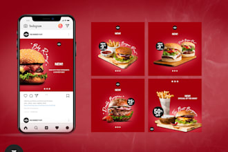 design social media  posts