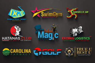 create a creative and professional 3d logo