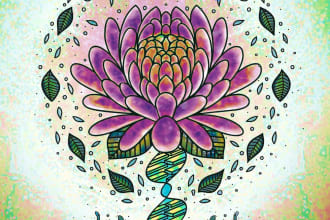 design sacred geometry mandala logo design