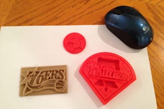 3d print your favorite logo or icon