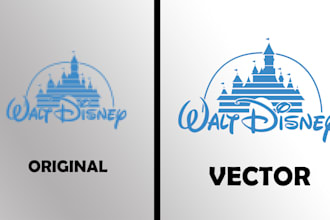 vectorise your logo or image to vector
