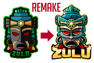 remake your esports twitch team logo
