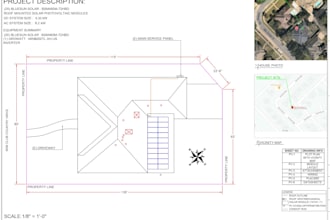 design solar pv permit planset documents for USA