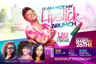 do an outstanding church flyer or event flyer design