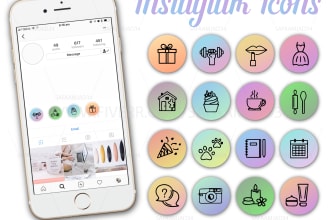 create instagram story highlight icons in 12 hours