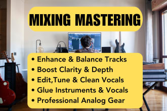 mix and master your song with professional analog gear
