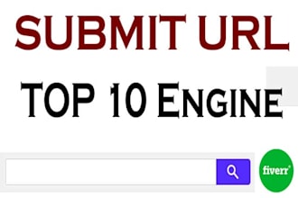 manually submit your url top search engine