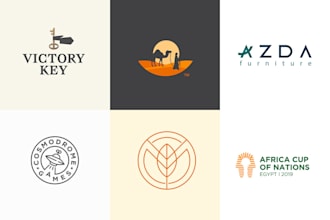 design a unique modern minimalist logo