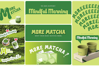 design business logo, branding kit and brand identity