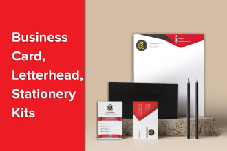 design business card, letterhead, and stationery items