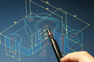 make 2d and 3d autocad model for you