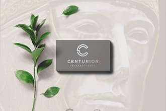 do minimalistic modern luxury premium logo design for you
