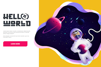 design flat and clean web vector illustration