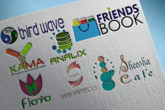 design app and website icon, and technology logo