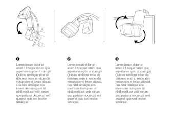 do product illustrations instruction manuals or user guide