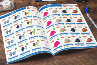 design amazing product catalog