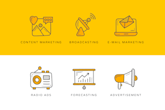 Best Price!  create modern icon set in line art or hand drawn